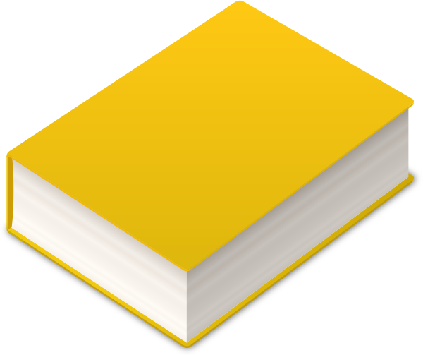 yellow book clipart - photo #23