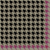 Black and pink Houndstooth check pattern vector data.