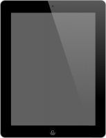 iPad Black SVG Icon