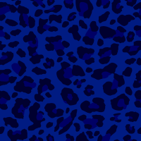 Seamless blue leopard texture pattern