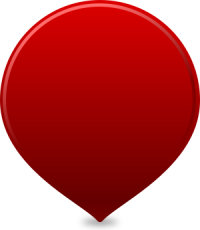 location map pin RED