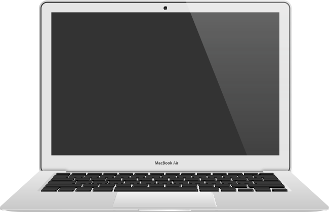 MacBook Air のベクトルのアイコン | SVG(ベクトル):パブリック ドメイン | アイコン公園 | デザインを共有します