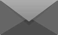 Light gray E mail icon free vector data.
