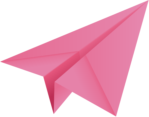 Pink Paper Plane Paper Aeroplane Vector Icon Data For Free SVG 