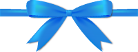 Blue Bow Ribbon Icon Vector Data