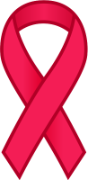 Pink Ribbon Sticker Icon.vector data