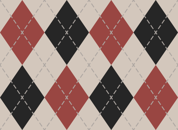 White And Red And Black Argyle Pattern texture pattern vector data