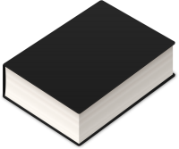 BOOK2 ICON BLACK VECTOR DATA