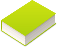 BOOK2 ICON LIGHT GREEN VECTOR DATA