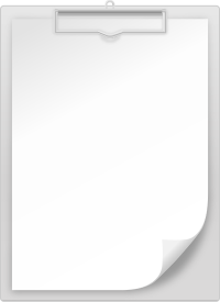 GRAY CLIPBOARD vector icon