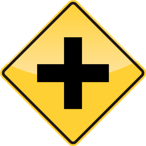 CROSS ROADS Sign