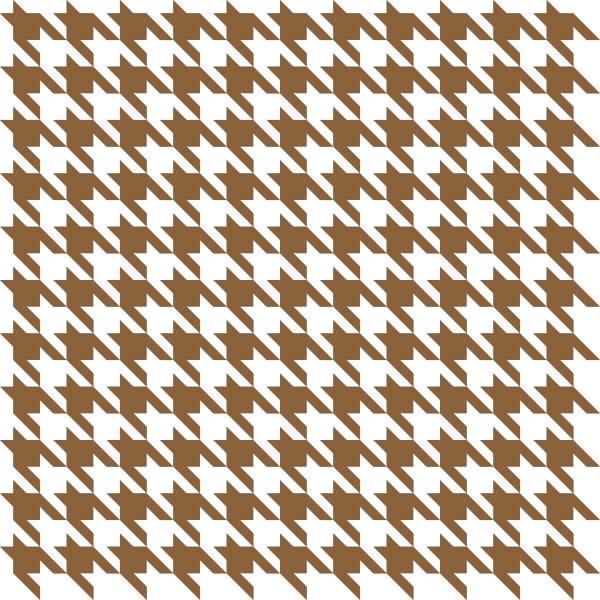 Brown Houndstooth check vector data