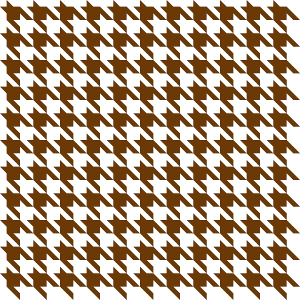 Brown2 Houndstooth check vector data