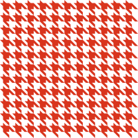 Red Houndstooth check vector data