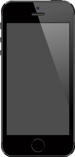 iPhone 5S Space Gray vector data for free.