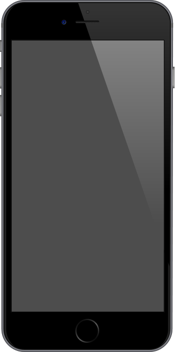 iPhone 6 Plus space gray vector data for free.