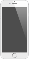 iPhone 6 silver vector data for free.