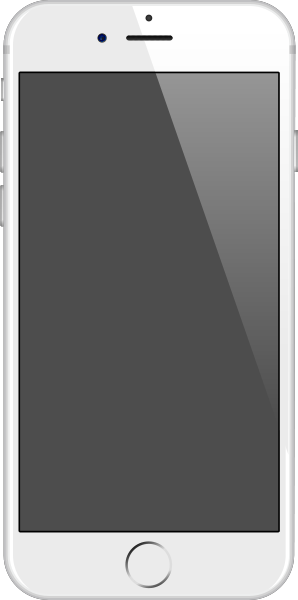 iPhone 6 silver vector data for free.