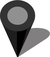 Simple location map pin icon3 black free vector data