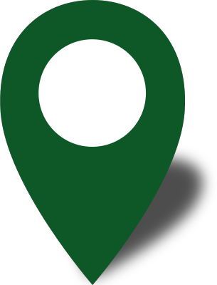 Simple location map pin icon2 dark green free vector data