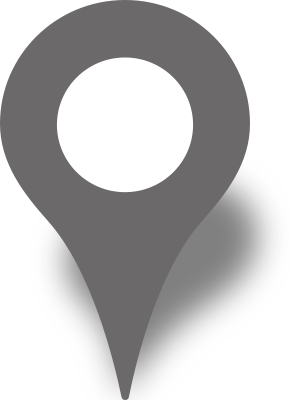Simple location map pin icon gray free vector data