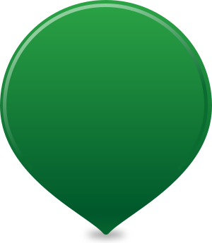 location map pin GREEN