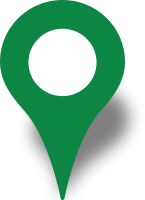 Simple location map pin icon green free vector data