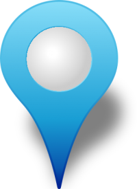 Location map pin LIGHT BLUE3