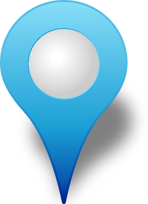 Location map pin LIGHT BLUE3