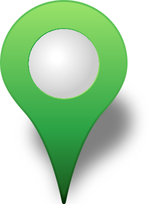 Location map pin LIGHT GREEN3