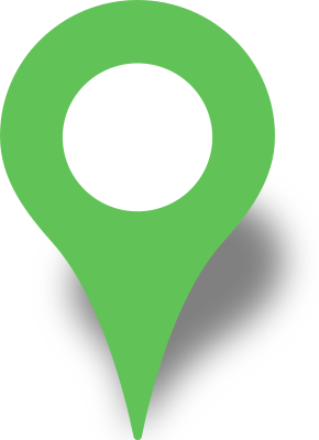 Simple location map pin icon light green free vector data