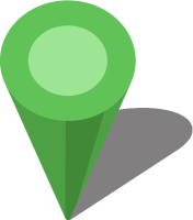 Simple location map pin icon3 light green free vector data