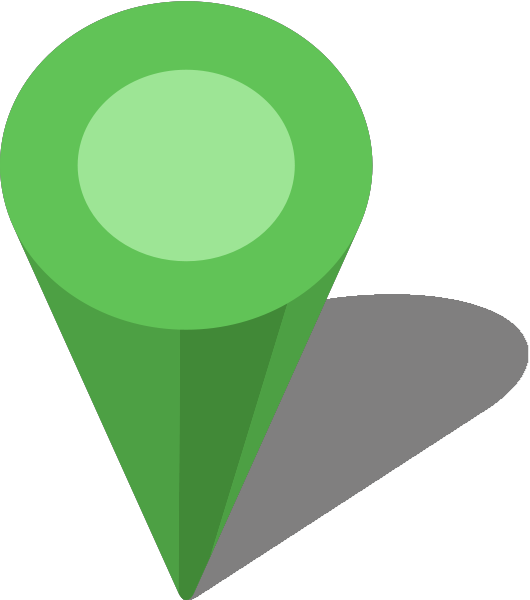 Simple location map pin icon3 light green free vector data
