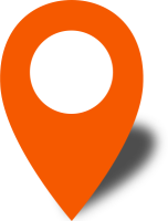 Simple location map pin icon2 orange free vector data