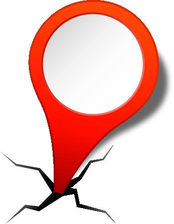 location map pin RED2