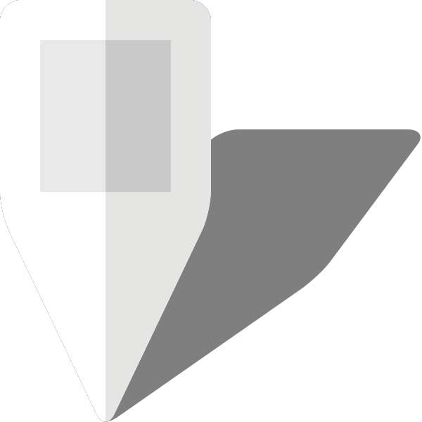 Simple location map pin icon5 white free vector data