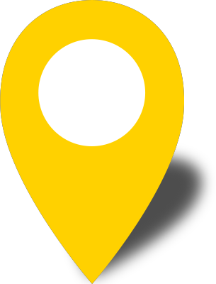 Simple location map pin icon2 yellow free vector data
