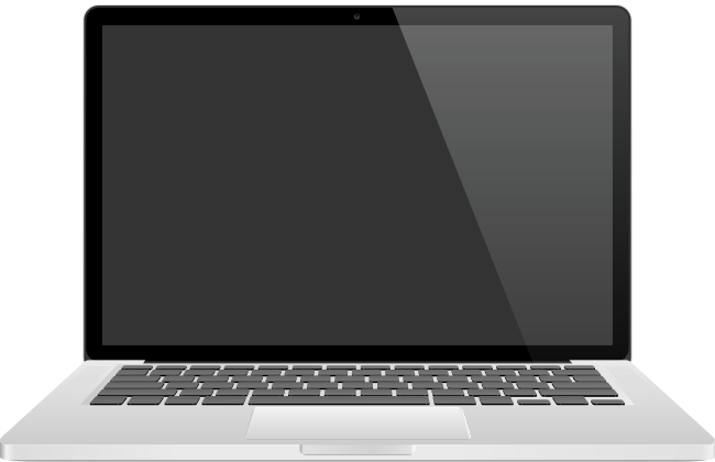 MacBook Pro vector icon