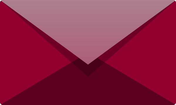 Purple E mail icon free vector data.