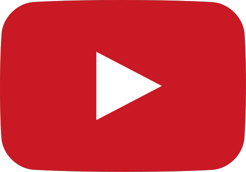 red movie play button vector icon