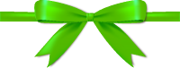 Green Bow Ribbon Icon Vector Data