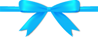 Light Blue Bow Ribbon Icon Vector Data