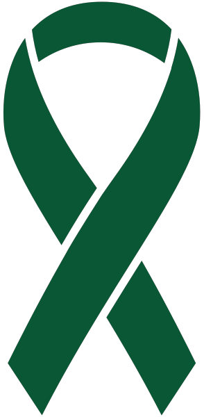 Dark Green Ribbon Sticker Icon2 Vector Data.