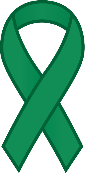 Green Ribbon Sticker Icon.vector data