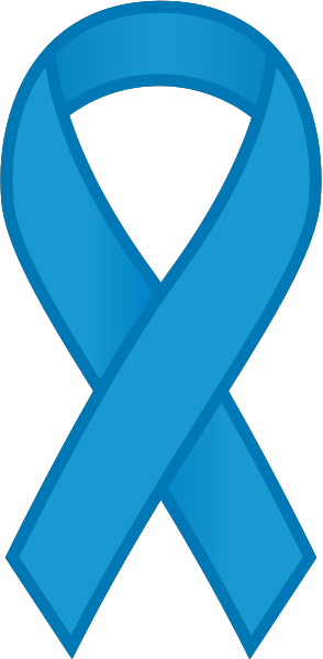 Light Blue Ribbon Sticker Icon.vector data