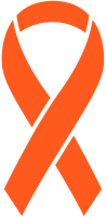 Orange Ribbon Sticker Icon2 Vector Data.
