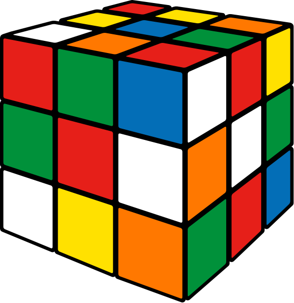 Rubik's cube mix3 vector icon | SVG(VECTOR):Public Domain | ICON PARK ...